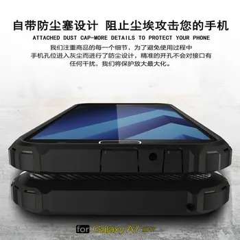 Pentru Samsung Galaxy A720 A77 A7 2017 Bara de protecție Caz SM A720F A720S A720I A720FD A720F/DS A720H A720Y Grele Armuri Capacul din Spate