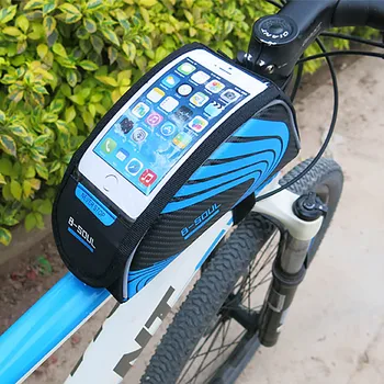 Sac De Ciclism Cadru Coș Fata Tub Telefon Mobil De Biciclete Biciclete Husă Impermeabilă Pentru Toate Tipurile De Biciclete