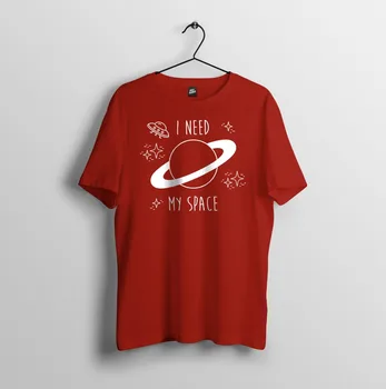 Am Nevoie de Spatiul Meu - Funny Slogan T Shirt Tumblr - Barbati Unisex din Bumbac pentru Barbati Design Topuri Harajuku Amuzant Tricouri