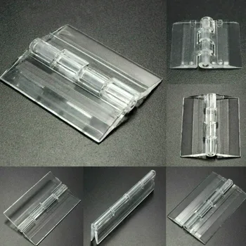 10buc/sac 3 Dimensiuni 25X33 30X33 38X45 Pliabil din Plastic Balamale Plexiglas Transparent Balama Durabil Clar Acrilic.