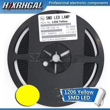 1Reel 3000buc galben 1206 SMD diode LED lumină nouă și originală hjxrhgal