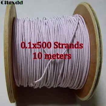 Cltgxdd 0.1x500 Acțiuni ( 100m /pc ) Litz Wire Multi-strand Sârmă de Cupru din Filamente de Poliester Fire Plic Plic