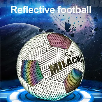 Dimensiunea 4 Dimensiunea 5 Fotbal PU Reflectorizante Noctilucent Noapte de Formare Gol Minge de Fotbal Echipa Mingi de Meci Fotbal Liga