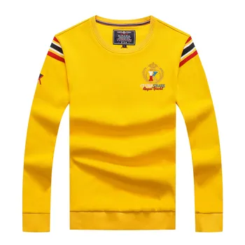 Haine barbati pulover barbati pulover brand de lux O-Gât pulovere hombre lână, tricotaje barbati yachting club