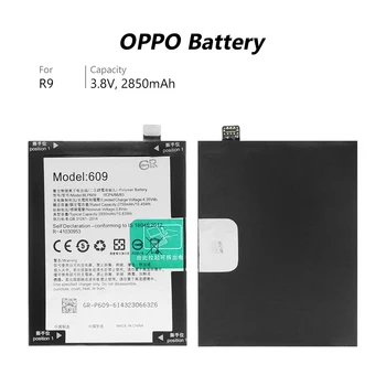 BLP609 Baterie cu Litiu 3.8 V Volt 2850mAh BLP 609 telefon Mobil Inlocuire Baterie + Cablu Flex + Reapir Instrumente Pentru OPPO R9 R9M R9TM