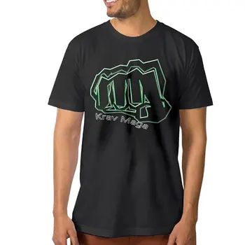 Krav Maga Logo Mens cu Maneci Scurte T Shirt Negru 2017 Noua Moda pentru Bărbați T-Shirt cu Maneci Scurte Noua Moda Casual T-Shirt