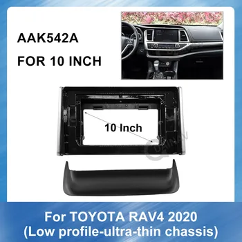10 Inch Auto Radio Auto Multimedia fascia Pentru Toyota RAV4 low-profil ultra-subțire șasiu 2020 Navigare GPS placa panoului de Cadru