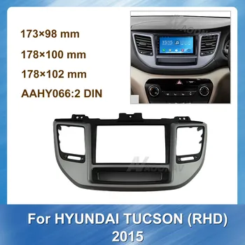 Auto 2Din Auto Radio Multimedia fascia pentru HYUNDAI Tucson RHD Panoul de Bord Kit de Instalare Adaptor Rama Consola Placa Angel