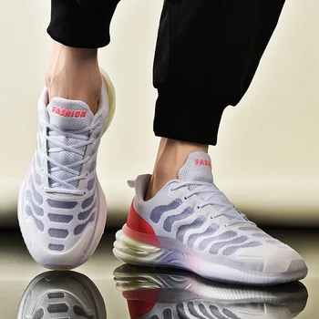 Barbati Casual Pantofi de absorbție a șocurilor Adidași 2020 de Mari Dimensiuni în aer liber Pantofi Non-alunecare de Respirabil ochiurilor de Plasă de Pantofi de Sport 46 zapatillas
