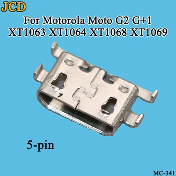 JCD 2 BUC/Lot Port Micro USB pentru Încărcare Conector de Încărcare Priză Jack Plug Pentru Motorola Moto G2 G+1 XT1063 XT1064 XT1068 XT1069