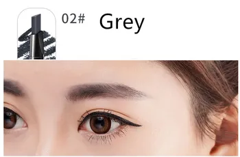 3 În 1 Sprâncenele Ochi Set pentru Femei Automată Impermeabil Creion Sprancene Creion pentru Sprâncene + Praf + Perie Pigment Maro Negru Kit pentru Sprâncene
