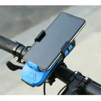 Echipamente de ciclism 4 in 1 Lumina Bicicleta Suport de Telefon cu USB de Încărcare Clopot de Biciclete 875D