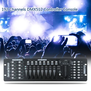 192 Canale DMX512 Controler de Consola pentru Lumina de Scena DJ Petrecere Lottomr Operator