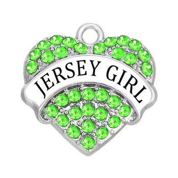Bratari Coliere Accesorii DIY Aliaj Eco-friendly de Cristal New Jersey Farmec Inima Pandantiv Pentru Fata de new Jersey Jersey Bijuterii