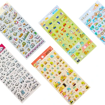 1pack/lot kawaii desene animate Japonia animale mini adeziv sticker decorativ telefon jurnalul autocolant album copiii lipicios