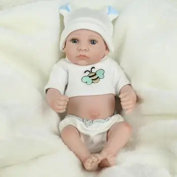 Minunat Silicon Renăscut Baby Dolls Realiste Silicon Simulare Papusa Jucării pentru Copii Sugari Fete Băieți de Nouă Ani Cadouri