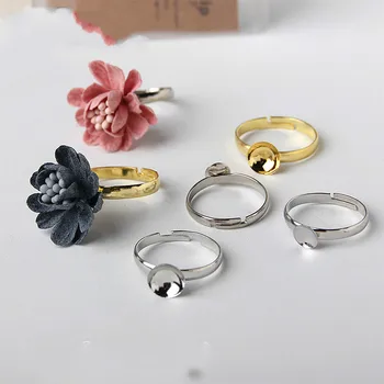DIY versiunea coreeană manual simplu cuplu inel bretele accesorii