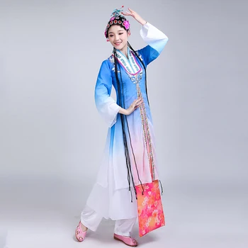 Populară chineză Dans Clasic Beijing scena Operei poarte Femeile de Performanță Îmbrăcăminte Yangko Costume de Dans teatru antic tinuta