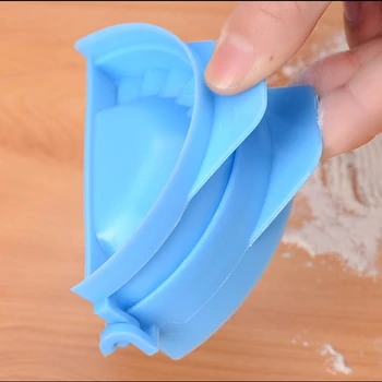 1 buc Manual Bucătărie găluște Alimente grad plastic culoare pinch găluște folder acasă găluște mucegai