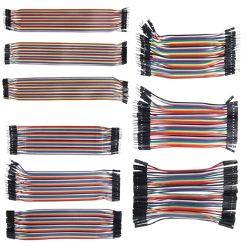 40 Buc Dupont Cabluri M-F/M-M/F-F Jumper Breadboard Sârmă GPIO Panglică Pi