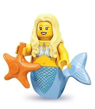 LEGO minifigures colecție: Sirena minifigure (9 serii)