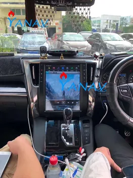 Android 4G+64G mașină player multimedia Pentru TOYOTA Alphard AH30-2019 cu DSP Carplay 4G/WIFI navigare auto stereo radio