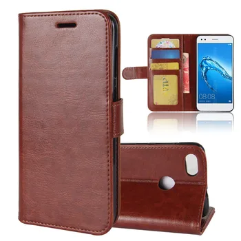 Retro Portofel Caz Sloturi Pentru Carduri De Suport Antișoc Slim Husa De Protectie Pentru Huawei Y6 Pro Folio Stand Caz