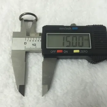 15mm Bronz (50 buc/lot) de Metal în formă de D catarama D catarama D inel de Semicerc butonul Saci de alpinism rucsac accesorii