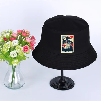 Aventura Epocă Joestar Joseph Vara Pălărie de Panama Pălărie Găleată Aventura Epocă Joestar Joseph logo-ul Vizor de Pescuit Pescar Pălărie