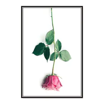 Frumos trandafir Dragoste Dulce Perete Poster de Artă Minimalist Imprimare Citate de DRAGOSTE Pictura Imagine pentru Living Decorul Camerei