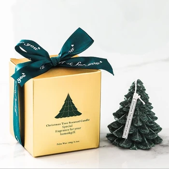 Pomul de crăciun con de Brad Parfum Lumânare de Aromaterapie pentru a Călători Acasă Nunta