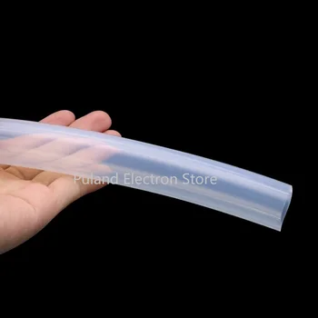 19x25 Tuburi de Silicon ID 19mm OD 25mm Clasa Alimentare Flexibil Bea Tubing Țeavă de Rezistență la Temperatură Transparent Nontoxic