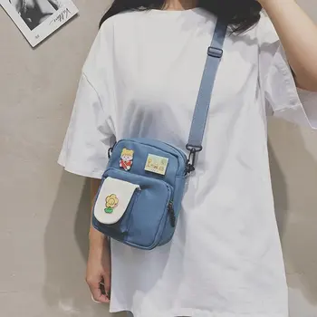 Panza de sac mic de femei Nou la modă coreea all-meci sac de mesager Sesame Street Fashion Student Geantă de Umăr, Crossbody Genti