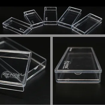 163*78*11mm cutie Suvenir - 10buc/lot Directe se potrivesc bani de hârtie monedă bill cutie de plastic caz recipient de sticlă