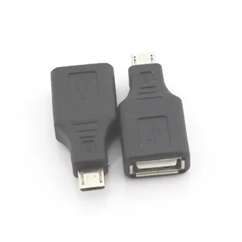 Baotou micro USB la USB de sex feminin telefon adaptor OTG micro USB 5P USB de sex masculin la feminin