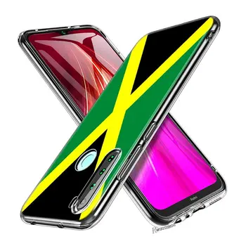 Transparent cu Capac de Silicon Retro Jamaica Pavilion Național Pentru Xiaomi Redmi Nota 9 9 8T 8 7 6 5A 5 4X Pro Max Moale Caz de Telefon