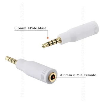 3-pini de sex feminin jack audio stereo cu adaptor de 3,5 mm, 4 pini revoluție 3.5 mm 3.5 M/F adaptor