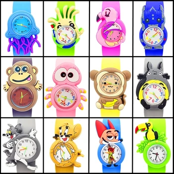 Producătorii En-Gros Pentru Copii Ceasuri De Desene Animate 16 Noi Stiluri De Animale Pentru Copii Ceas Brățară De Jucarii Pentru Copii Baieti Fete Se Uita La Ceas Cadou
