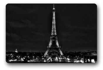 Nou Personalizat Paris Turnul Eiffel Usa Mat Acoperire Non-Alunecare Mașină De Spălat Piscină De Interior Decor Covor Decor U45-77