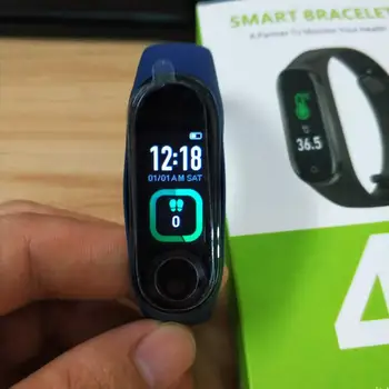 M4pro Smart Band Fitness Tracker Ceas Inteligent 2020 Pentru Bărbați Sport Femei Rata De Inima Smartband Bratara Ceas Se Potrivesc Temperatura Corpului