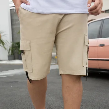 Se POTRIVESC 60-140KG CORP pentru Bărbați pantaloni SCURȚI de Marfă Nouă 2020 Casual de Vara mai Mare de Buzunar Clasic 95% Bumbac Brand Masculin Pantaloni scurti Trouers