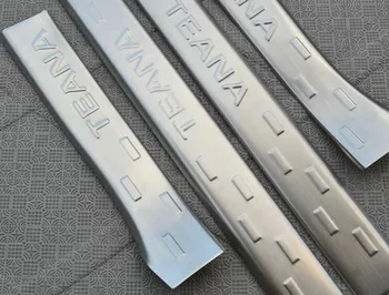 Din oțel inoxidabil Interne pragului de ușă Interne Scuff Placa accesorii Auto Pentru Nissan TEANA 2013