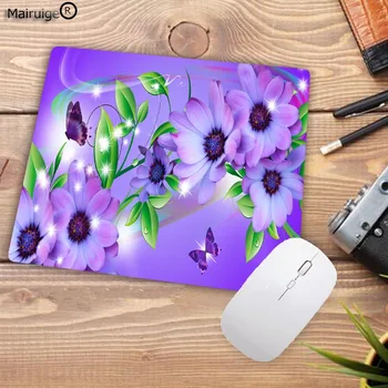 Mairuige Peisaj Natural de Flori de Arbore de Cauciuc Rezistent Mouse-ul Mat Dimensiunea Pad pentru 18X22CM Gaming Mousepad Mare de promovare Pentru Rusia