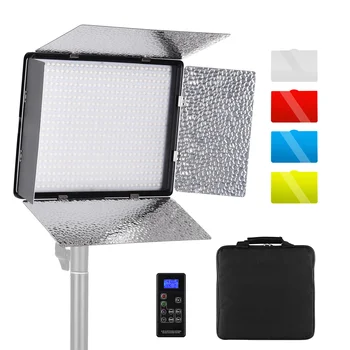 Portabil Lampă Fotografie Studio Foto Video LED 35W 3200-5600K CRI95+cu 4 Usi Hambar de Control de la Distanță Prindere Sac de Depozitare