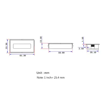 12/24/36/48V LCD Plumb Acid Baterie de Litiu de Capacitate Indicator Voltmetru de Tensiune Motocicleta Electrica Scooter Baterie Testere Instrument