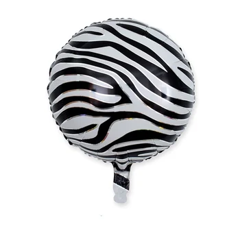 18inch Animal Print Baloane Folie Aniversare de Nunta Pădure Partid Decor Baloane Heliu Tigru, Leopard, Șarpe Zebra, Girafa Duș