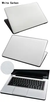 Fibra de Carbon din Piele Laptop Autocolant Piele Decalcomanii Capac Protector pentru Dell Inspiron 7472 i7472 14