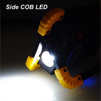 LED Lampă de Lucru cu LED Felinar Portabil rezistent la apa 4-Modul de Urgență, Portabile Reflectoarelor Reîncărcabilă Proiector pentru Camping Lumina 5pcs