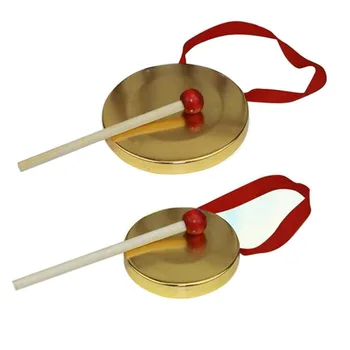 Mâna Gong cu Băț de Lemn Tradițională Populară Chineză Instrument Muzical de Jucarie pentru Copii, YS-CUMPARA