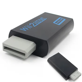 Pentru Wii la HDMI Pentru Wii 2 Adaptor HDMI Convertor Audio de 3,5 mm Iesire Video Full HD 720P 1080P HDTV Monitor